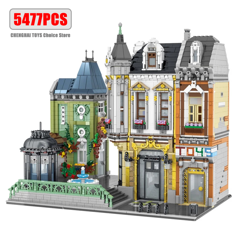 Lego Set Creator - URGE-Ensemble de blocs de construction Street