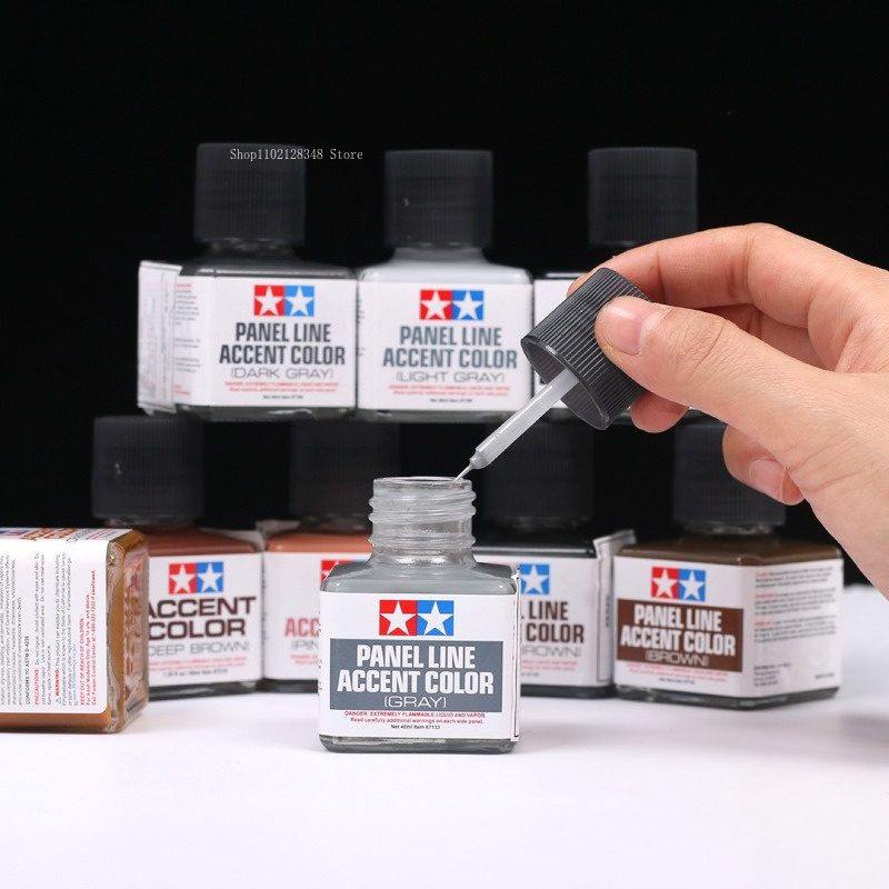 Peinture émail Panel Line Acce - Tamiya Model Paint Set avis et prix