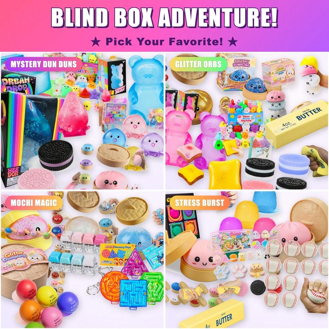 Boîte mystère Squishy Basique  - Mystery Box Blind Bag avis et prix