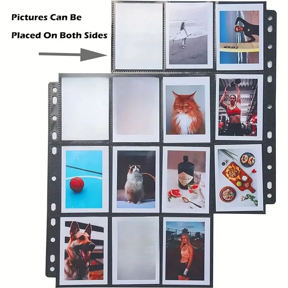 Lot de 10 pochettes noires A4  - Trading Card Binder avis et prix