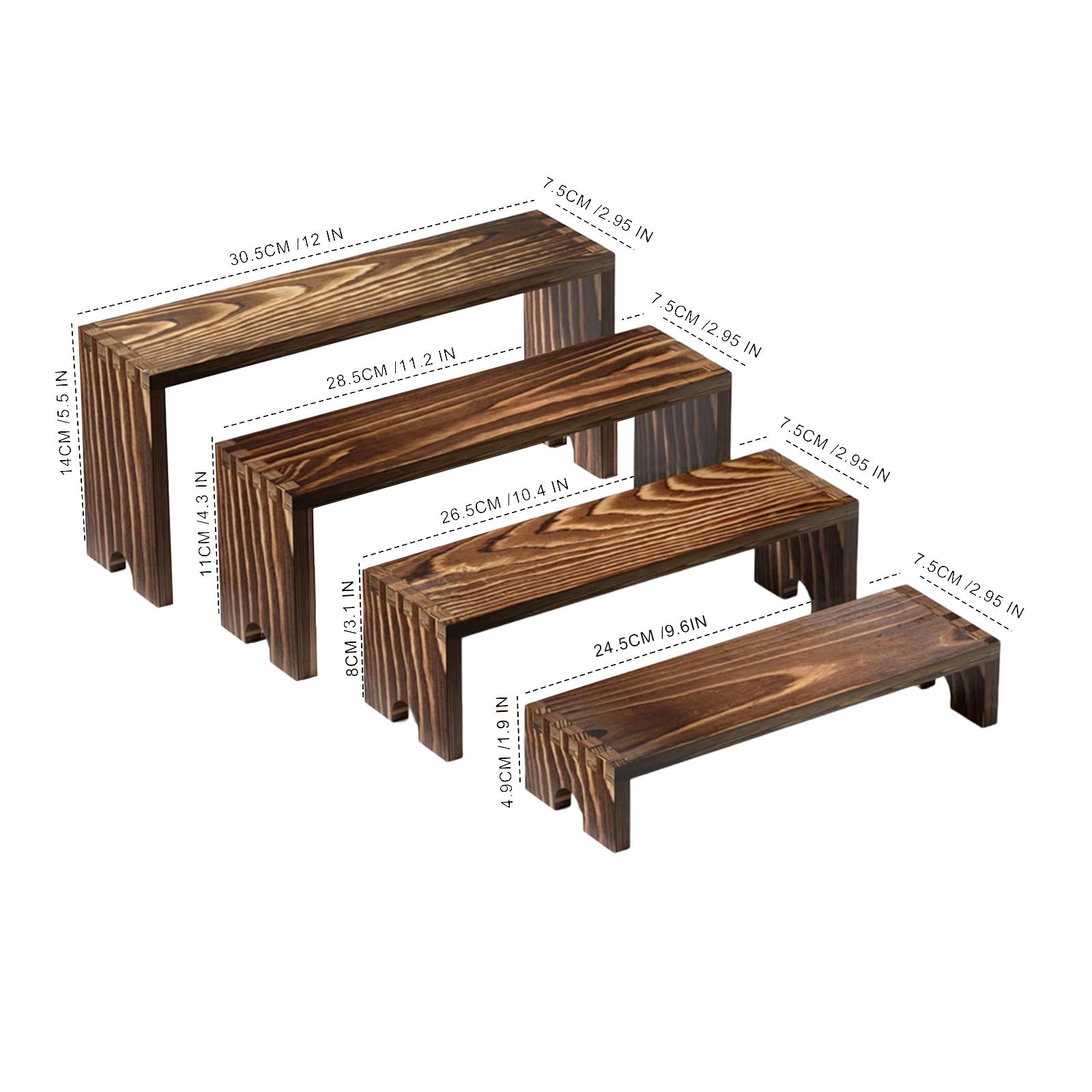 Lot de 4 supports à cupcakes e - Display Risers Set avis et prix