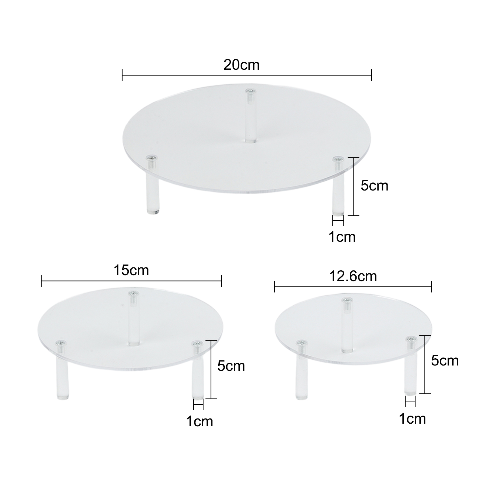 Présentoirs en acrylique trans - Display Risers Set avis et prix